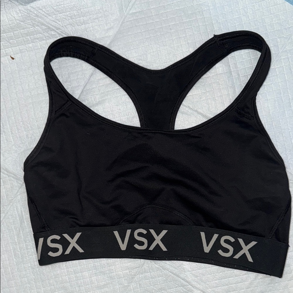 VSX Black Sports Bra